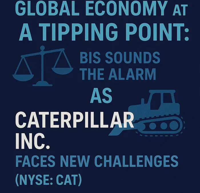 Global Economy at A Tipping Point: BIS Sounds the Alarm AS Caterpillar Inc. Faces New Challenges (NYSE CAT )