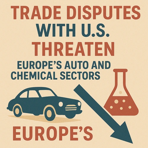 Disputes with U.S. Threaten Europe’s Auto and Chemical Sectors